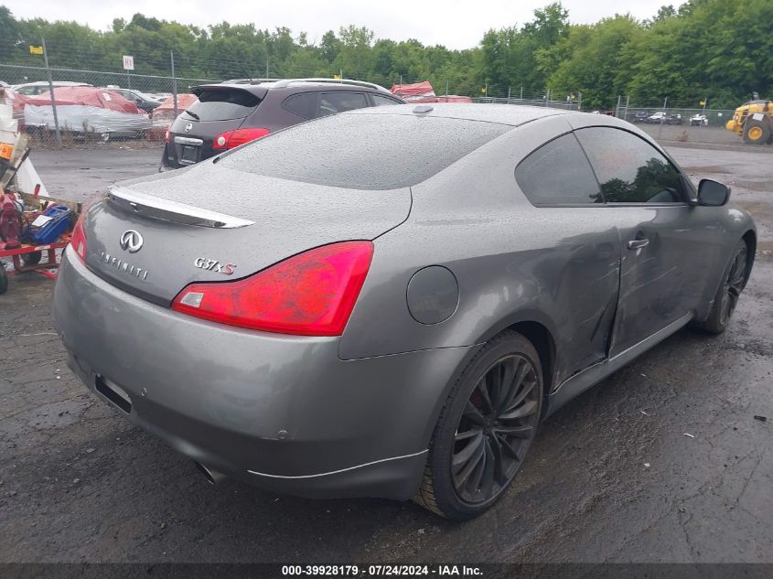 2012 Infiniti G37X VIN: JN1CV6EL3CM473749 Lot: 39928179