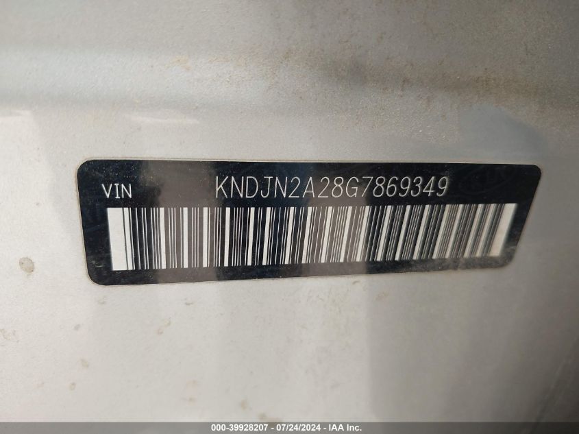 KNDJN2A28G7869349 2016 Kia Soul