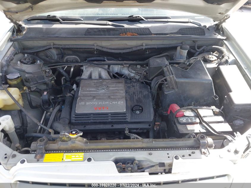 2002 Toyota Highlander Limited V6 VIN: JTEGF21A520057969 Lot: 39928220