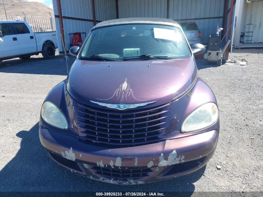 2005 Chrysler Pt Cruiser Touring VIN: 3C3EY55EX5T285756 Lot: 39928233