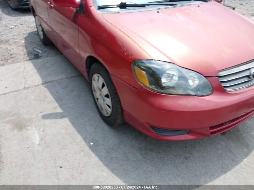 2004 Toyota Corolla Le VIN: JTDBR32E042028240 Lot: 39928258