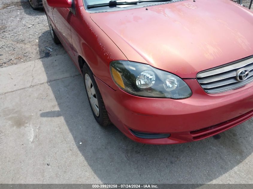 2004 Toyota Corolla Le VIN: JTDBR32E042028240 Lot: 39928258