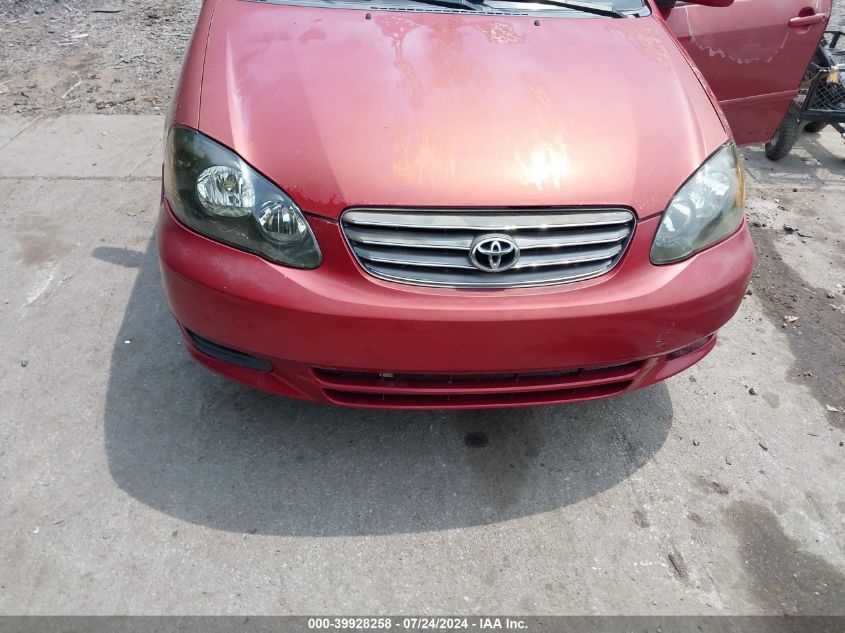 2004 Toyota Corolla Le VIN: JTDBR32E042028240 Lot: 39928258