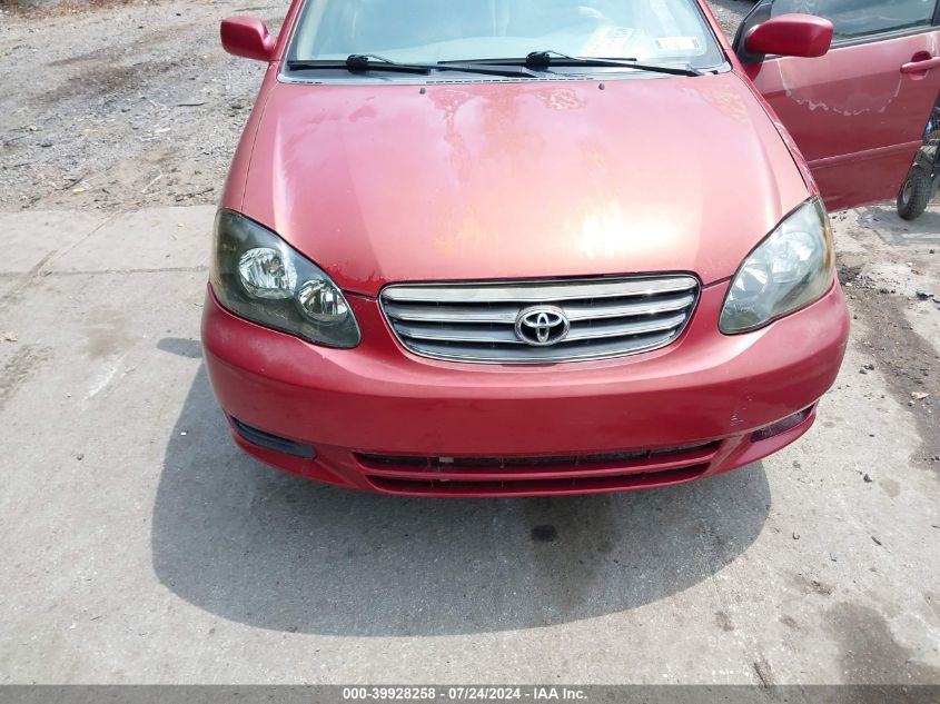 2004 Toyota Corolla Le VIN: JTDBR32E042028240 Lot: 39928258