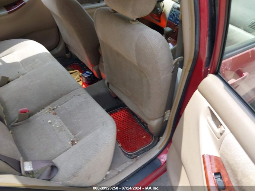 2004 Toyota Corolla Le VIN: JTDBR32E042028240 Lot: 39928258