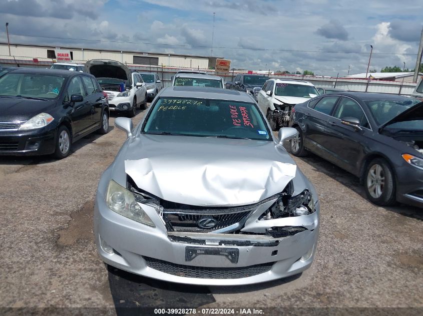 2009 Lexus Is 250 VIN: JTHBK262195094475 Lot: 39928278