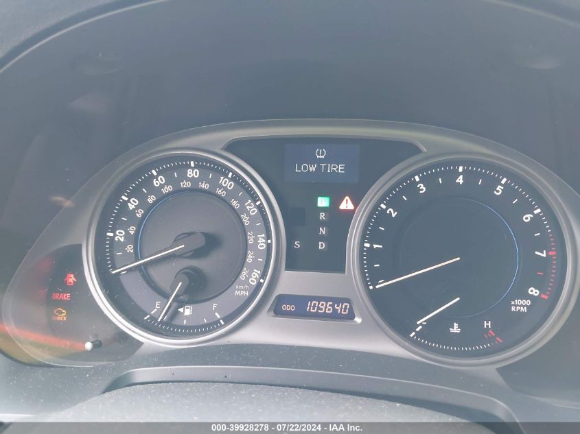 2009 Lexus Is 250 VIN: JTHBK262195094475 Lot: 39928278