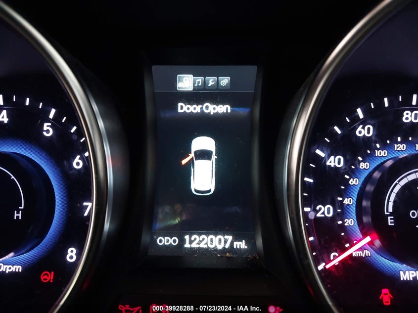 2014 Hyundai Santa Fe Gls VIN: KM8SNDHF8EU071517 Lot: 39928288