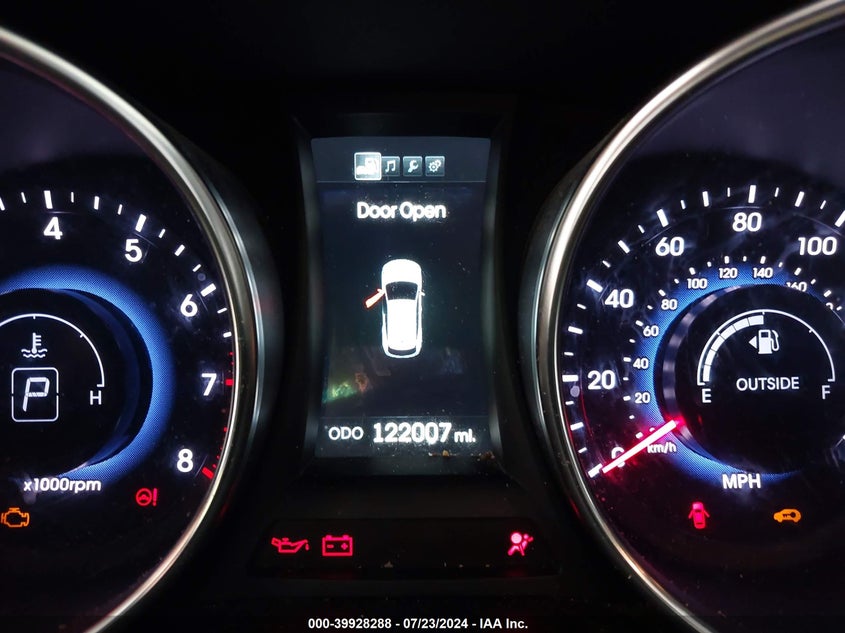 2014 Hyundai Santa Fe Gls VIN: KM8SNDHF8EU071517 Lot: 39928288