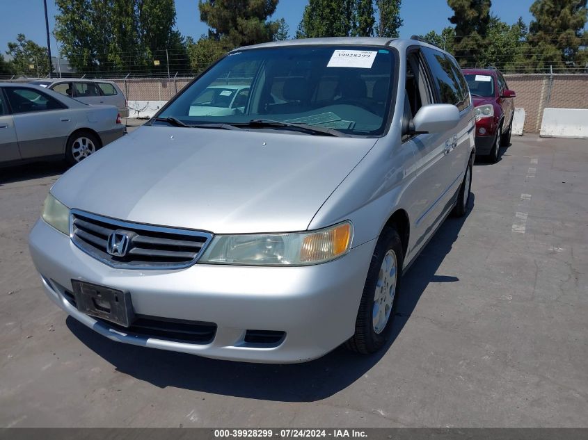 2002 Honda Odyssey Ex-L VIN: 2HKRL18742H577397 Lot: 39928299