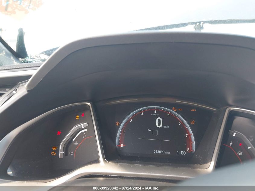 2019 Honda Civic Sport VIN: 2HGFC4B88KH301899 Lot: 39928342