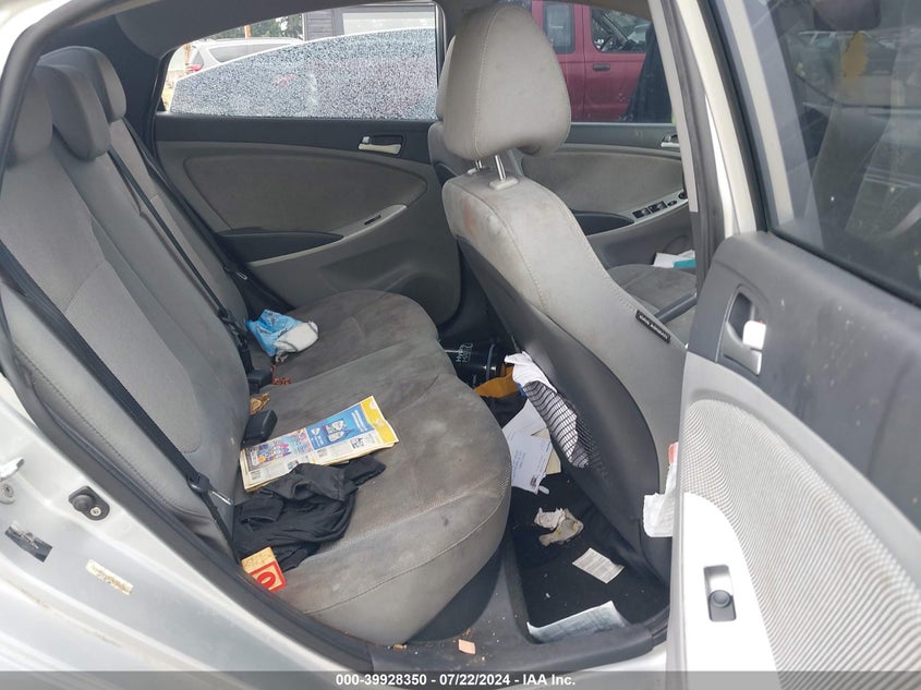 2012 Hyundai Accent Gls VIN: KMHCT4AE5CU256147 Lot: 39928350