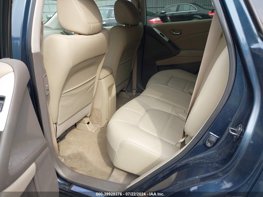 2014 Nissan Murano Sl VIN: JN8AZ1MW3EW513332 Lot: 39928376