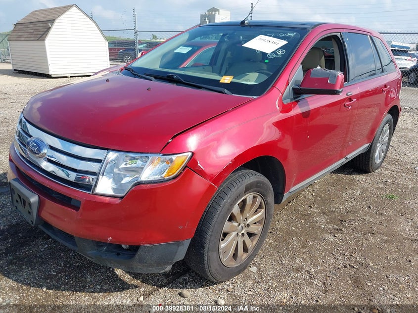 2007 Ford Edge Sel Plus VIN: 2FMDK49C47BB50939 Lot: 39928381