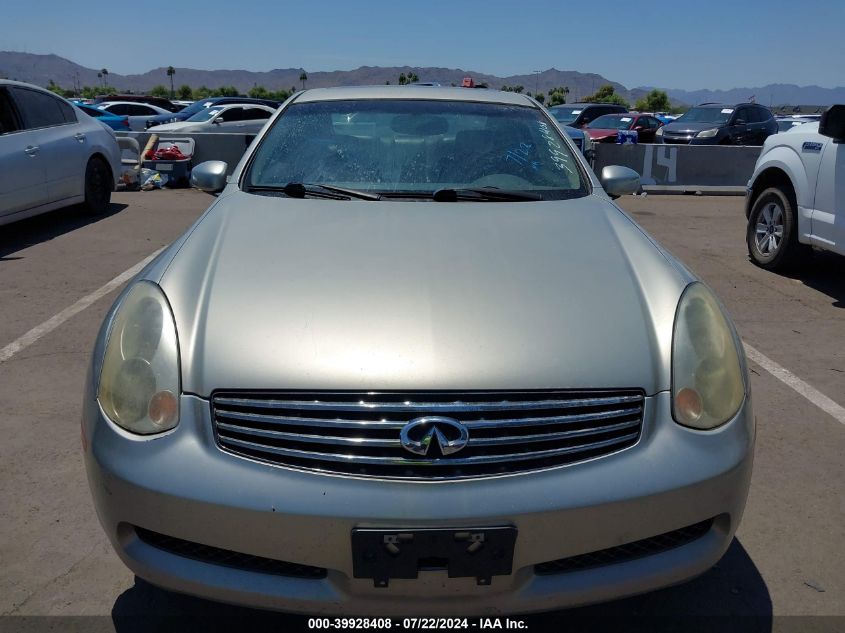 2003 Infiniti G35 Base W/Leather VIN: JNKCV54E53M211885 Lot: 39928408