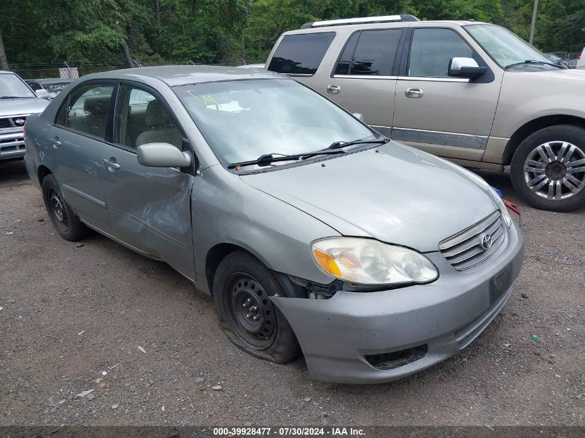 2004 Toyota Corolla Le VIN: 2T1BR32E24C284610 Lot: 39928477
