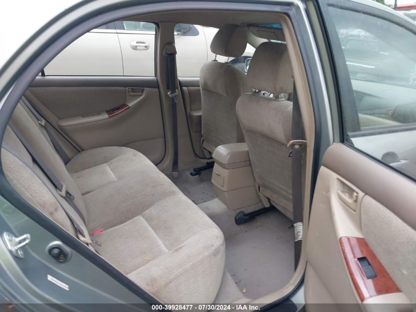 2004 Toyota Corolla Le VIN: 2T1BR32E24C284610 Lot: 39928477