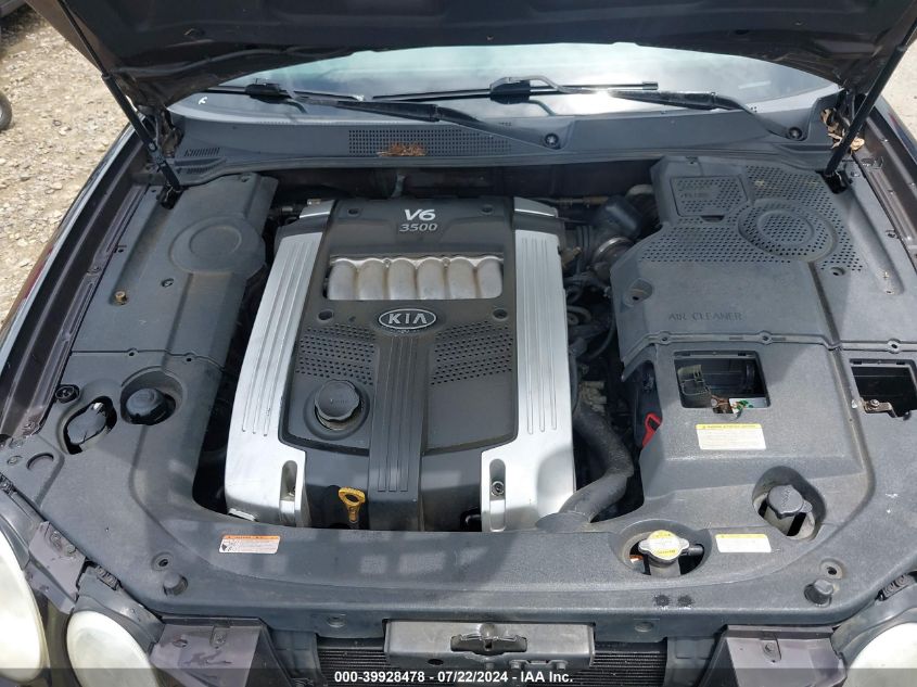 2006 Kia Amanti VIN: KNALD124165100351 Lot: 39928478