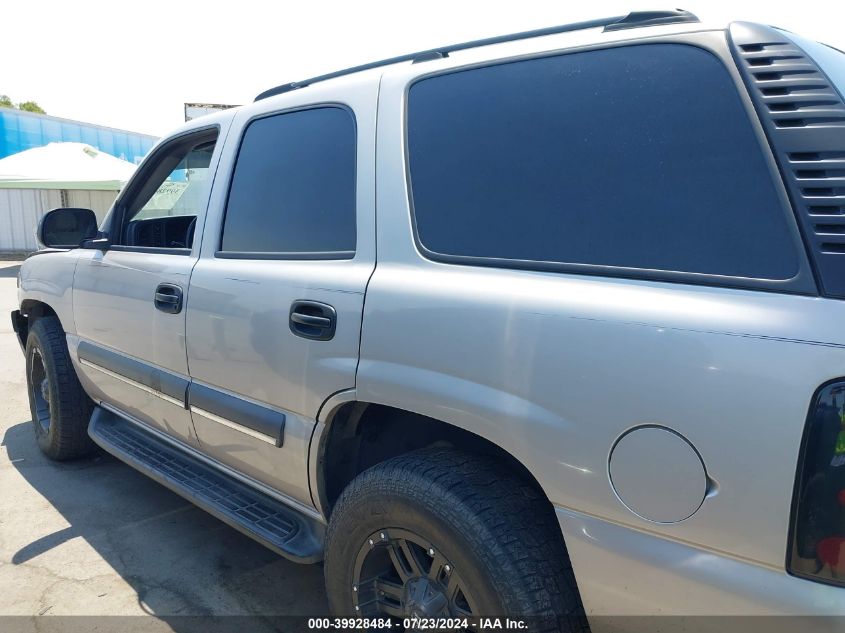 2004 Chevrolet Tahoe Ls VIN: 1GNEK13V64J157049 Lot: 39928484