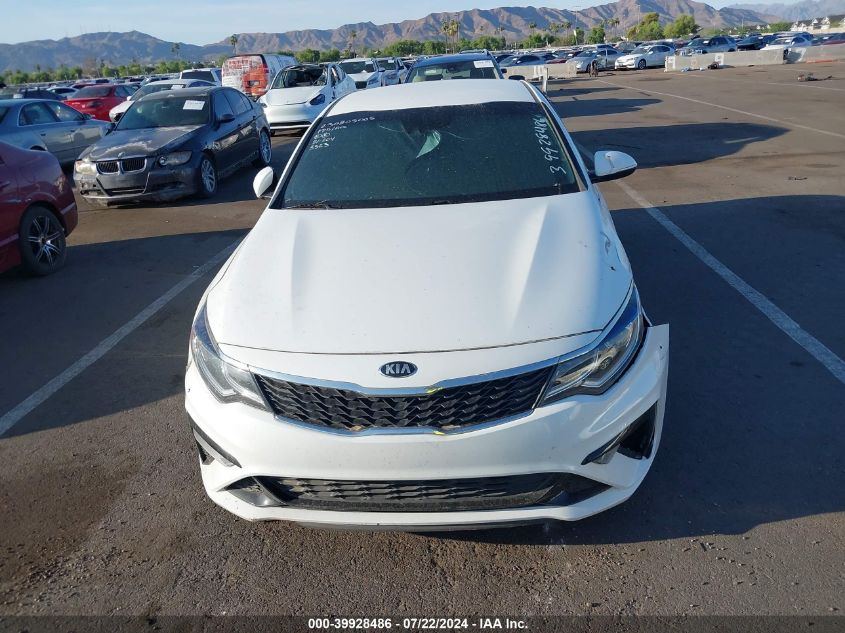 2019 Kia Optima Lx VIN: 5XXGT4L35KG353323 Lot: 39928486