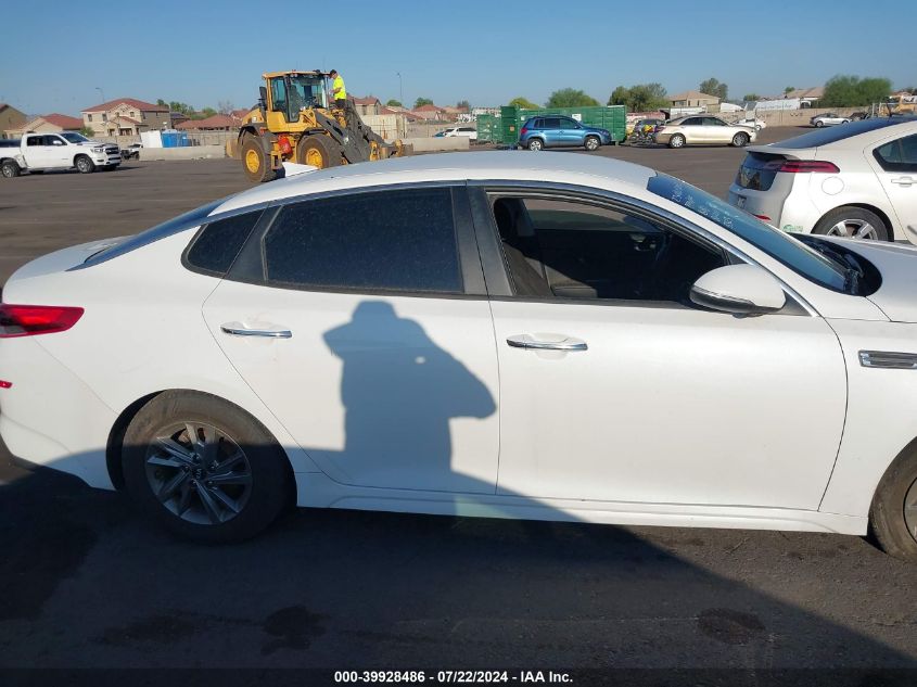 2019 Kia Optima Lx VIN: 5XXGT4L35KG353323 Lot: 39928486