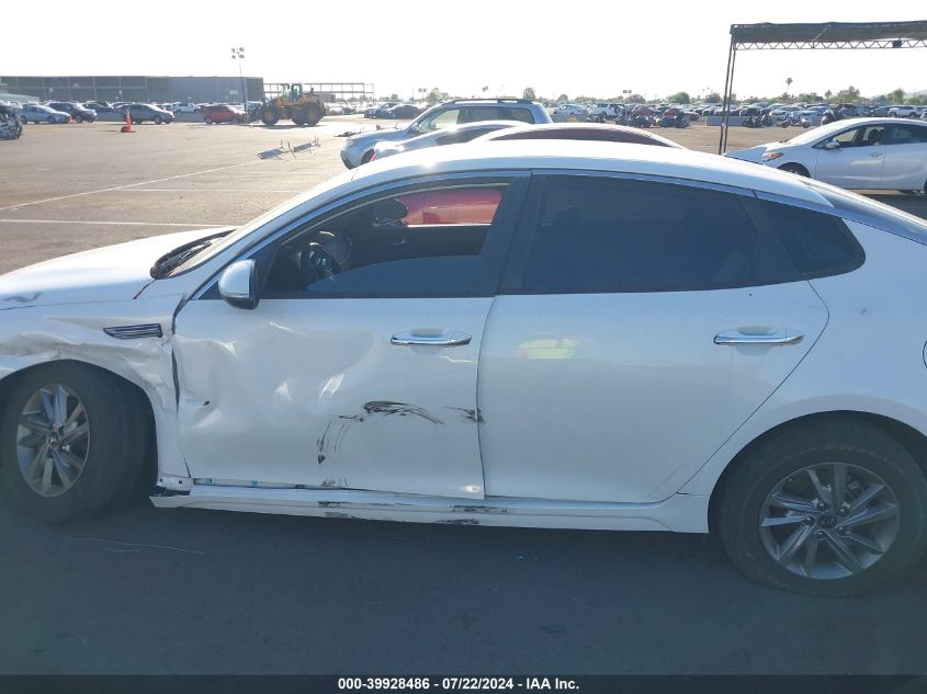 2019 Kia Optima Lx VIN: 5XXGT4L35KG353323 Lot: 39928486