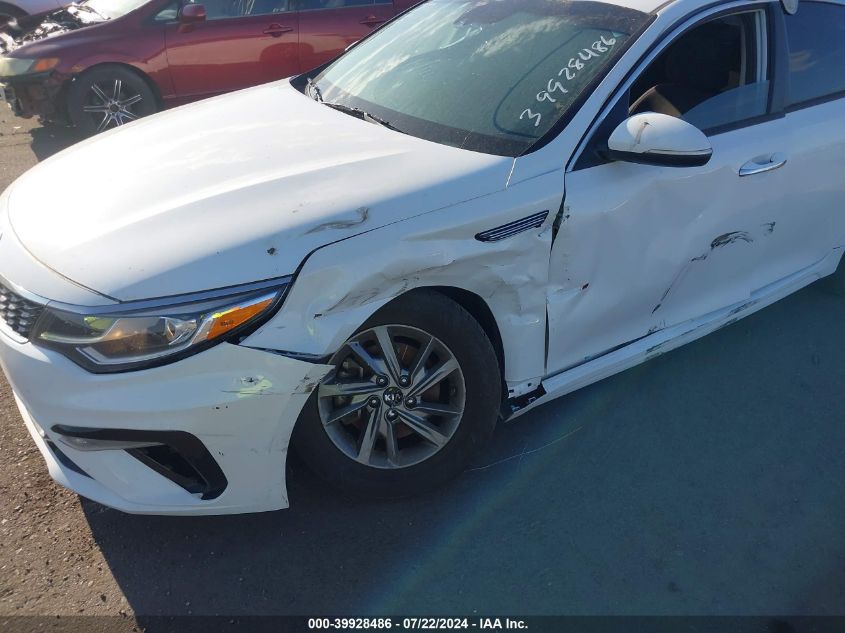 2019 Kia Optima Lx VIN: 5XXGT4L35KG353323 Lot: 39928486