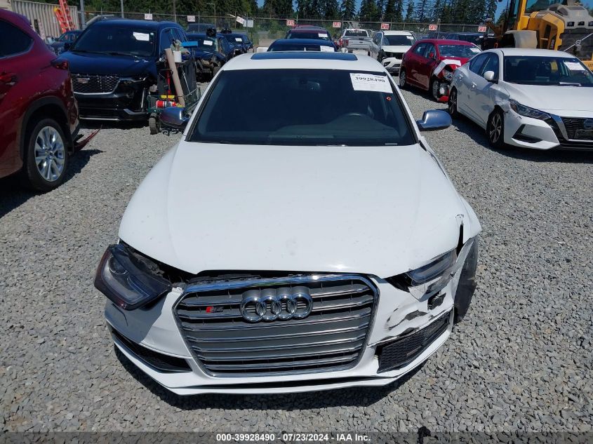 2013 Audi S4 3.0T Premium Plus VIN: WAUKGAFL3DA060587 Lot: 39928490