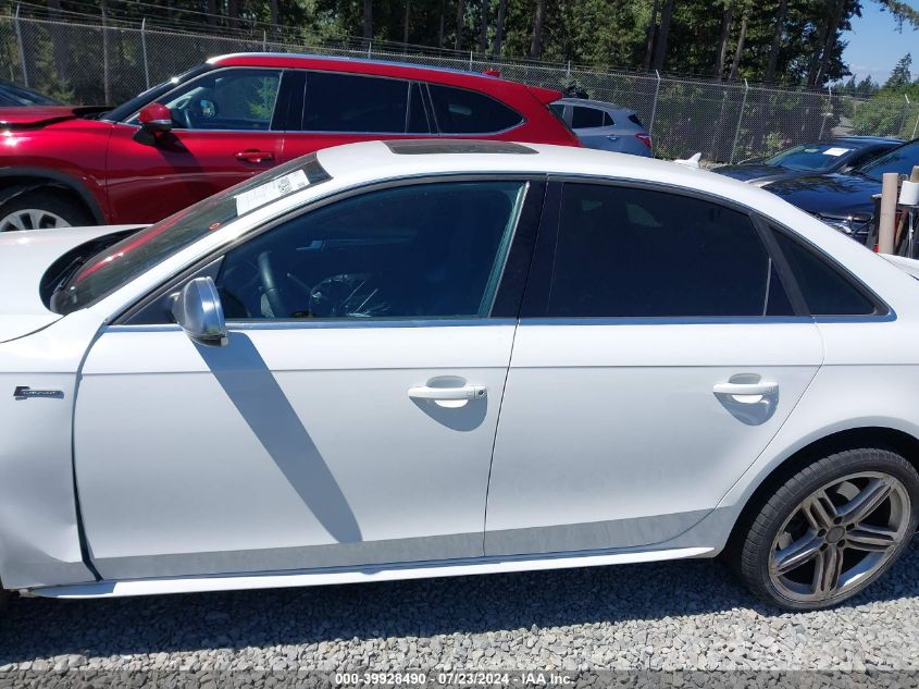 2013 Audi S4 3.0T Premium Plus VIN: WAUKGAFL3DA060587 Lot: 39928490