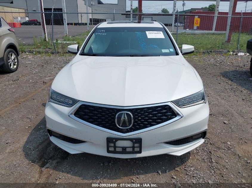 2019 Acura Tlx Advance Pkg VIN: 19UUB3F85KA007261 Lot: 39928499