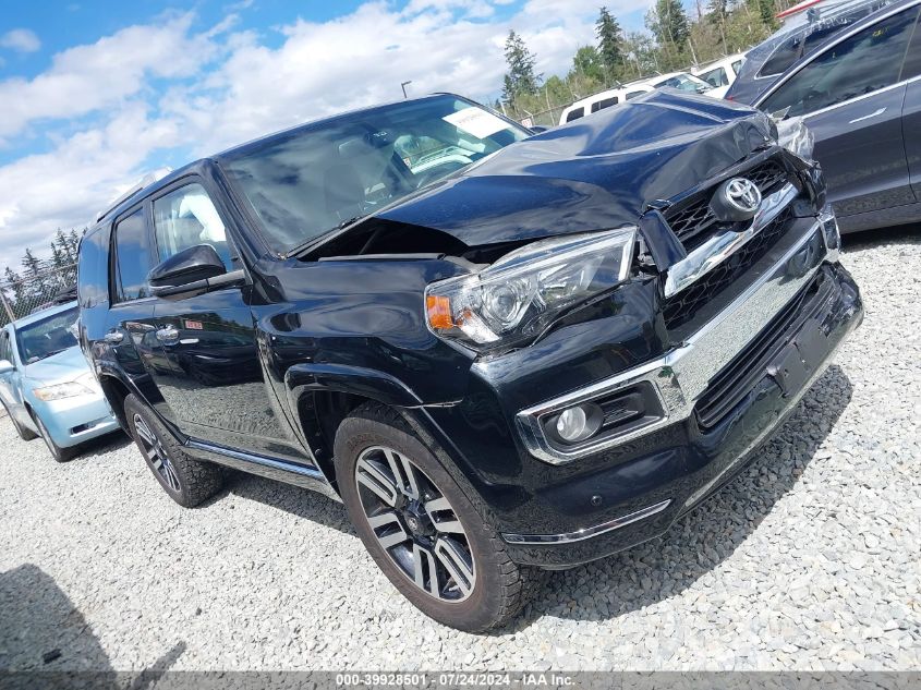 2018 Toyota 4Runner Limited VIN: JTEBU5JR9J5525890 Lot: 39928501