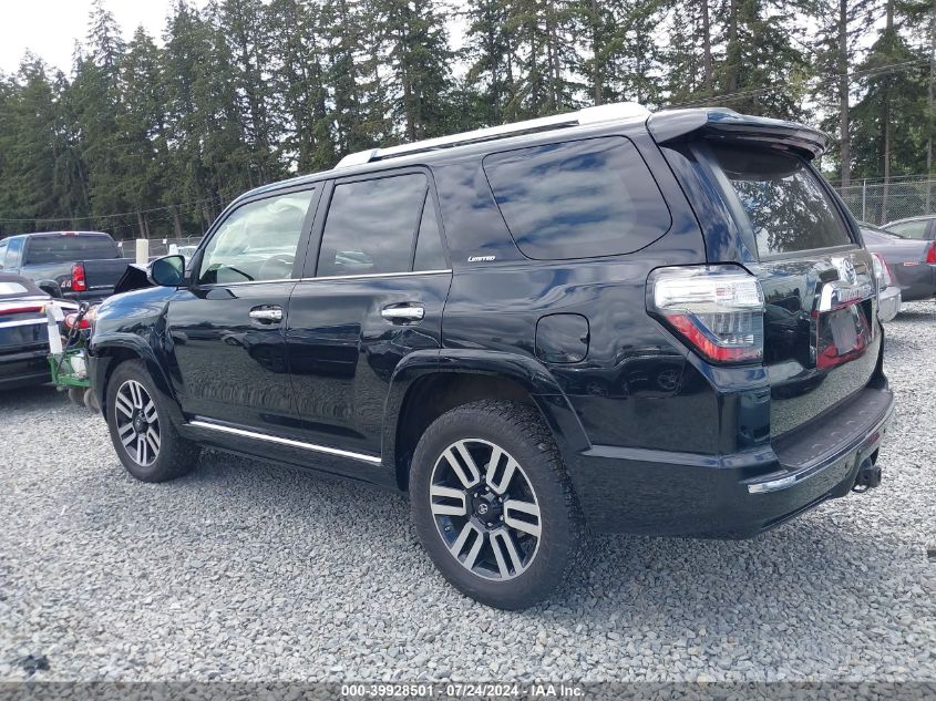 2018 Toyota 4Runner Limited VIN: JTEBU5JR9J5525890 Lot: 39928501