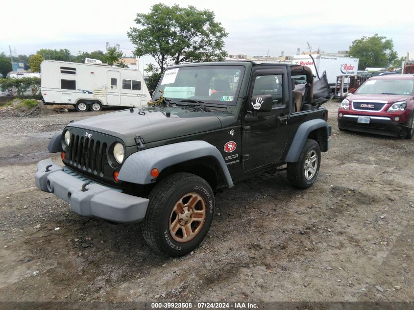 2010 Jeep Wrangler Sport VIN: 1J4AA2D18AL124396 Lot: 39928508