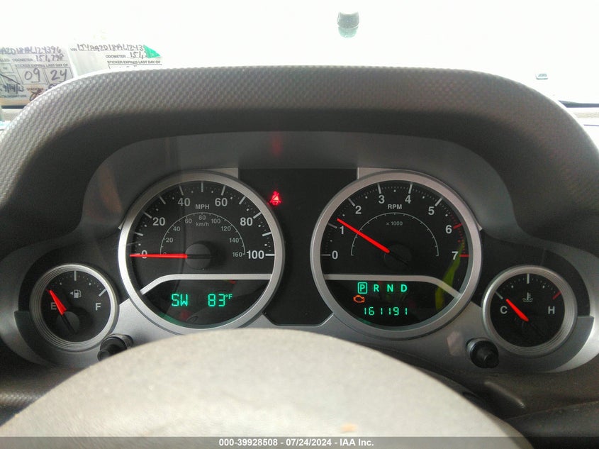 2010 Jeep Wrangler Sport VIN: 1J4AA2D18AL124396 Lot: 39928508