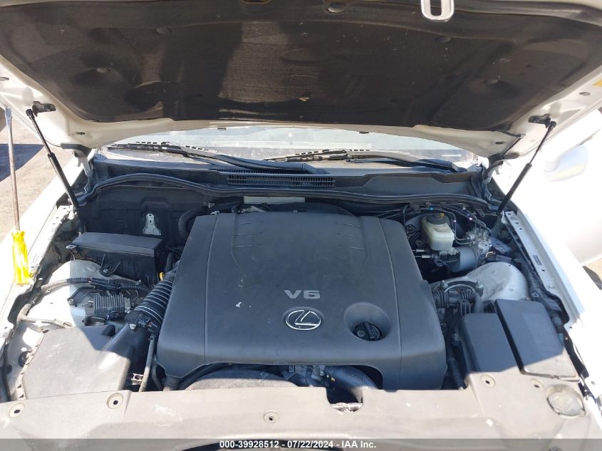 2009 Lexus Is 250 VIN: JTHBK262992086397 Lot: 39928512