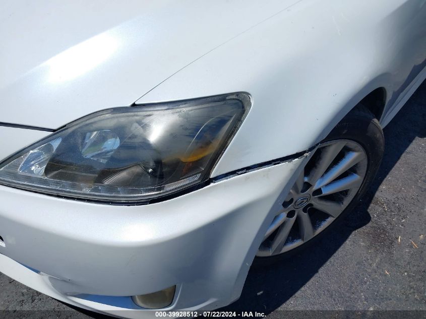 2009 Lexus Is 250 VIN: JTHBK262992086397 Lot: 39928512