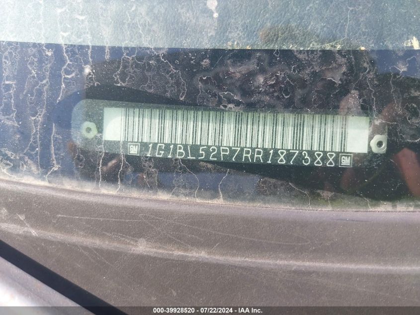 1994 Chevrolet Caprice Classic VIN: 1G1BL52P7RR187388 Lot: 39928520