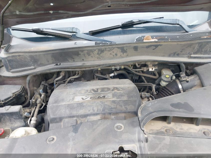 2010 Honda Pilot Ex-L VIN: 5FNYF3H58AB001984 Lot: 39928526