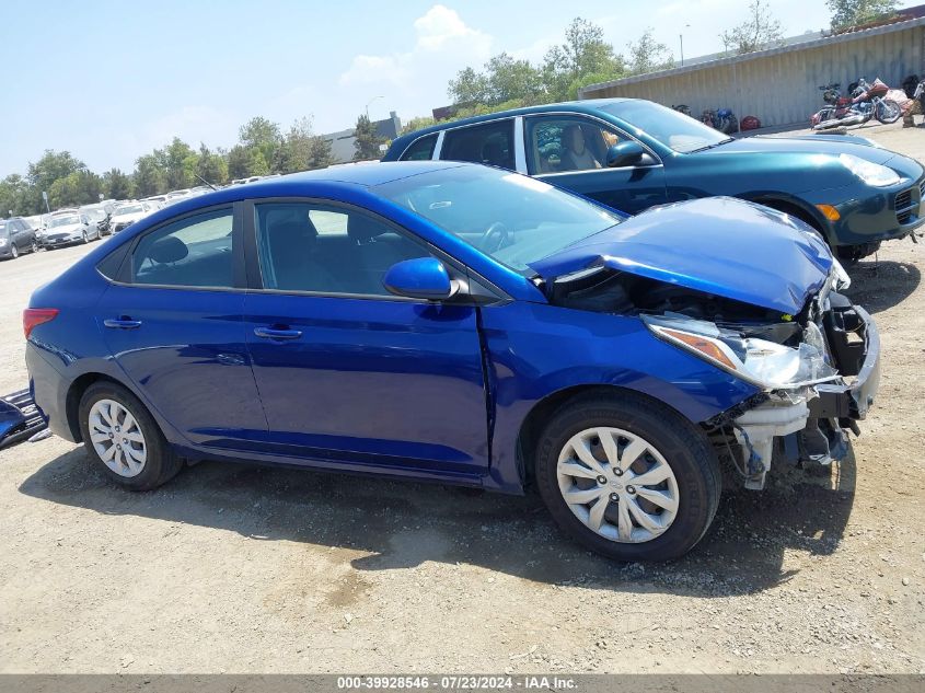 2019 Hyundai Accent Se VIN: 3KPC24A30KE072124 Lot: 39928546
