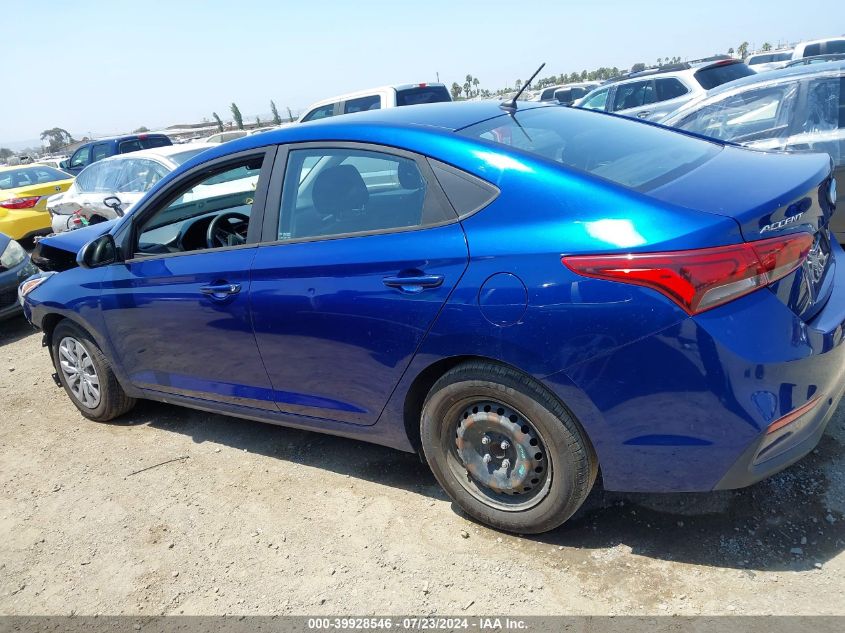 2019 Hyundai Accent Se VIN: 3KPC24A30KE072124 Lot: 39928546