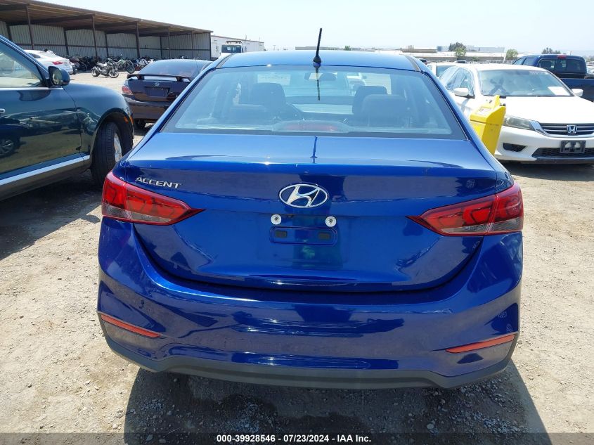 2019 Hyundai Accent Se VIN: 3KPC24A30KE072124 Lot: 39928546