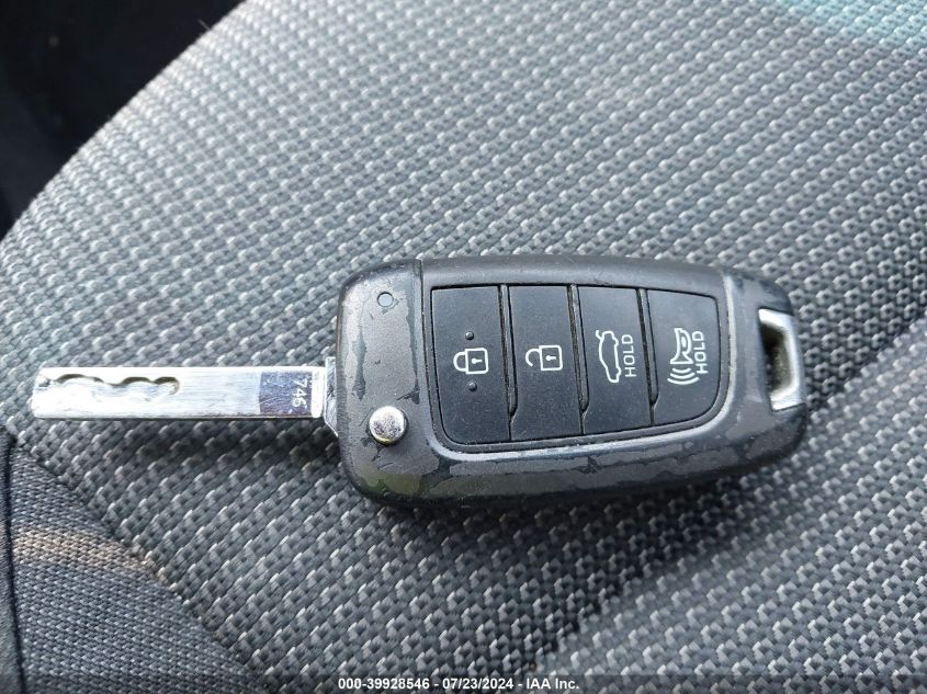 2019 Hyundai Accent Se VIN: 3KPC24A30KE072124 Lot: 39928546