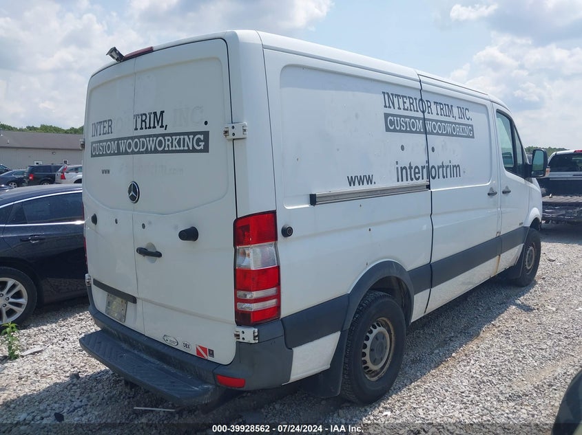 2011 Mercedes-Benz Sprinter 2500 Normal Roof VIN: WD3PE7CC0B5599061 Lot: 39928562