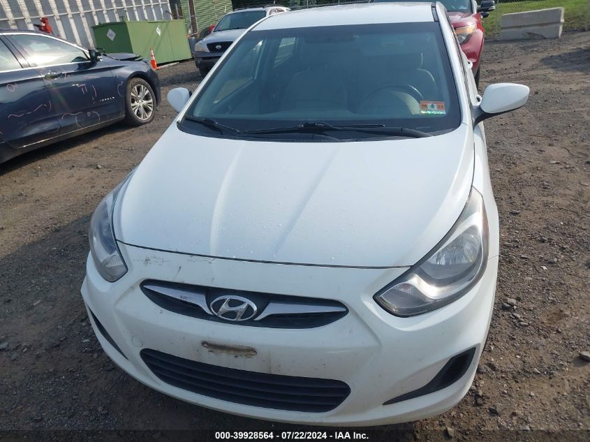 2014 Hyundai Accent Gs VIN: KMHCT5AE0EU197551 Lot: 39928564