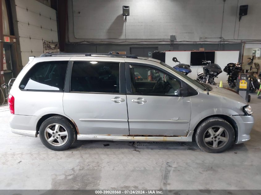 2003 Mazda Mpv Es/Lx/Lx-Sv VIN: JM3LW28J830334941 Lot: 39928568