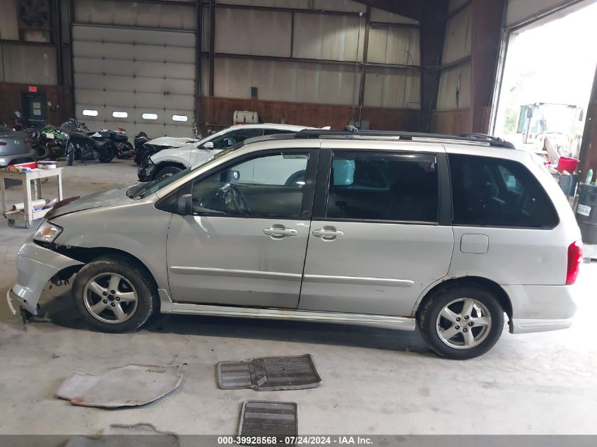2003 Mazda Mpv Es/Lx/Lx-Sv VIN: JM3LW28J830334941 Lot: 39928568