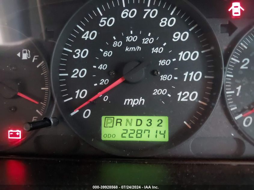 2003 Mazda Mpv Es/Lx/Lx-Sv VIN: JM3LW28J830334941 Lot: 39928568