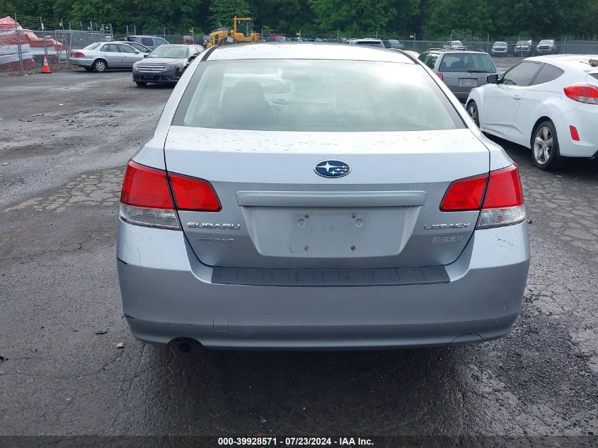 2012 Subaru Legacy 2.5I VIN: 4S3BMBA69C3011786 Lot: 39928571