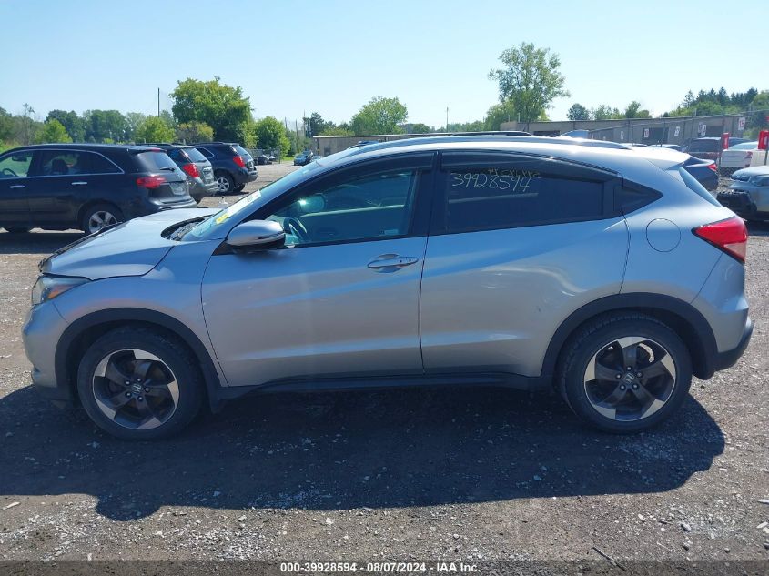 2018 Honda Hr-V Ex-L VIN: 3CZRU6H7XJM712220 Lot: 39928594