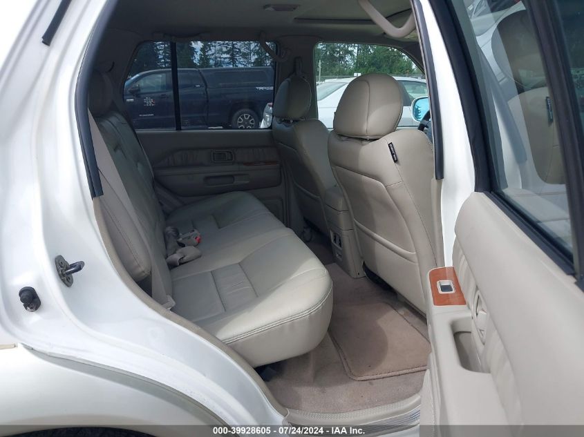 2001 Infiniti Qx4 Luxury VIN: JNRDR09Y31W214799 Lot: 39928605